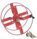 100mtr Red Hose Reel with Angle Bracket