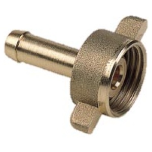 Brass Hose Tails 10mm with 1/2" Fly Nut