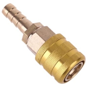 Brass Quick Coupler with 10mm Tail