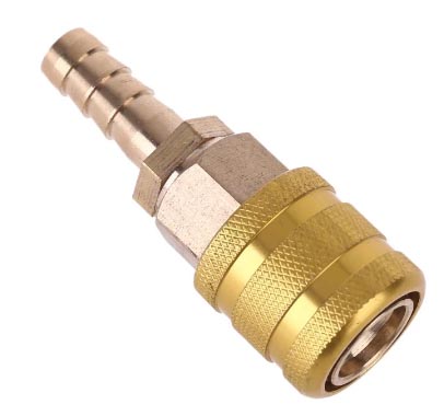 Brass Quick Coupler with 13mm Tail