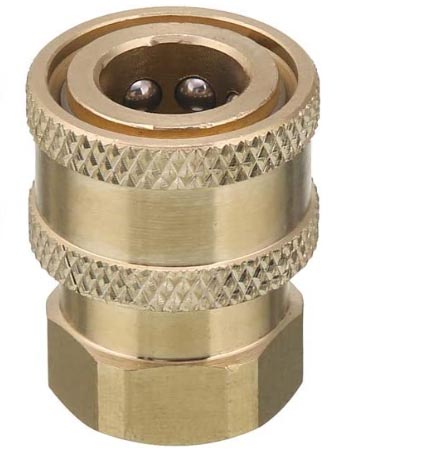 Brass Quick Coupler with Female Thread 1/4"