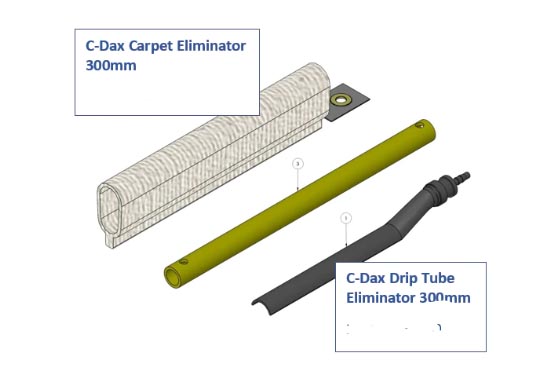 C-Dax Weedwiper Drip Tube eliminator 300mm