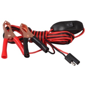 Seaflo Alligator clip wiring loom with switch
