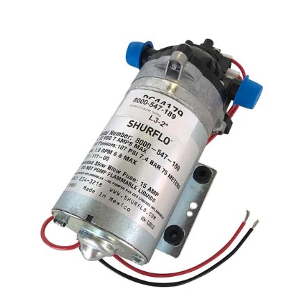 Shurflo 6.8LPM /107 PSI Spray Pump (1/2" Male Ports) 8000-547-189